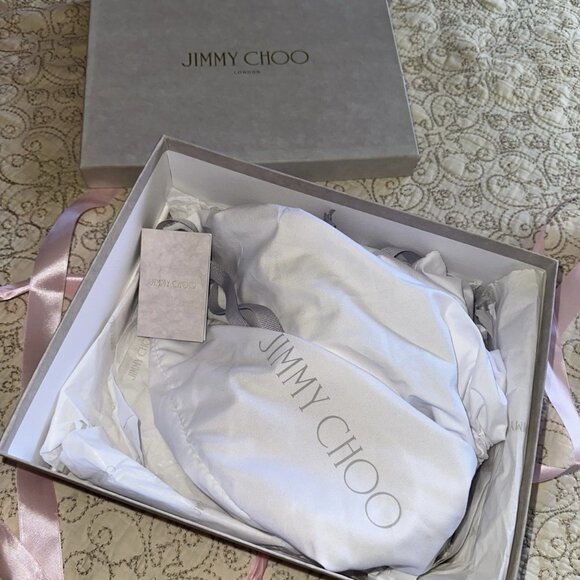 Jimmy Choo Napa Leather Heels - Picture 6 of 7